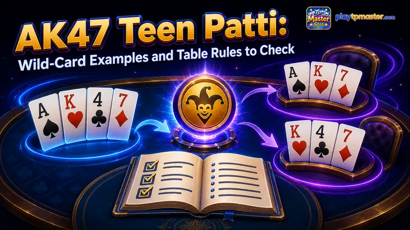 AK47 Teen Patti: Wild-Card Examples and Table Rules to Check