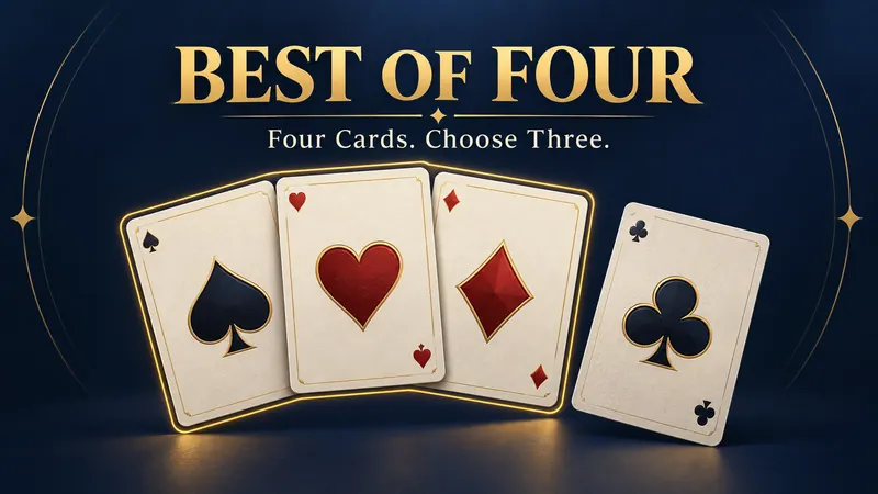 Best of Four Teen Patti: Rules and How to Pick the Best Three