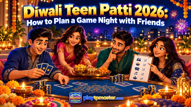 Diwali Teen Patti 2026: How to Plan a Game Night with Friends