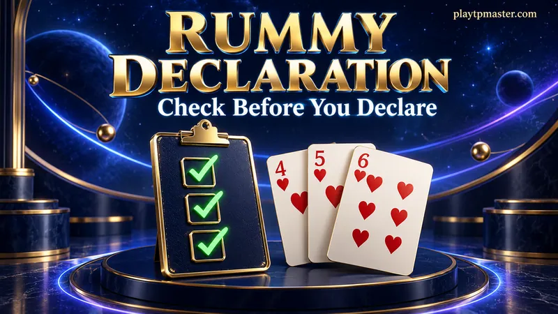Rummy Declaration Rules: Valid Hands and Common Mistakes