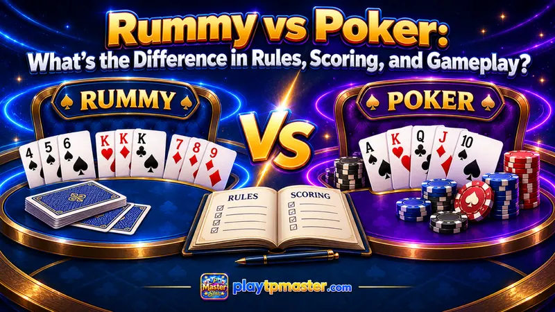 Rummy vs Poker: What’s the Difference in Rules, Scoring, and Gameplay?