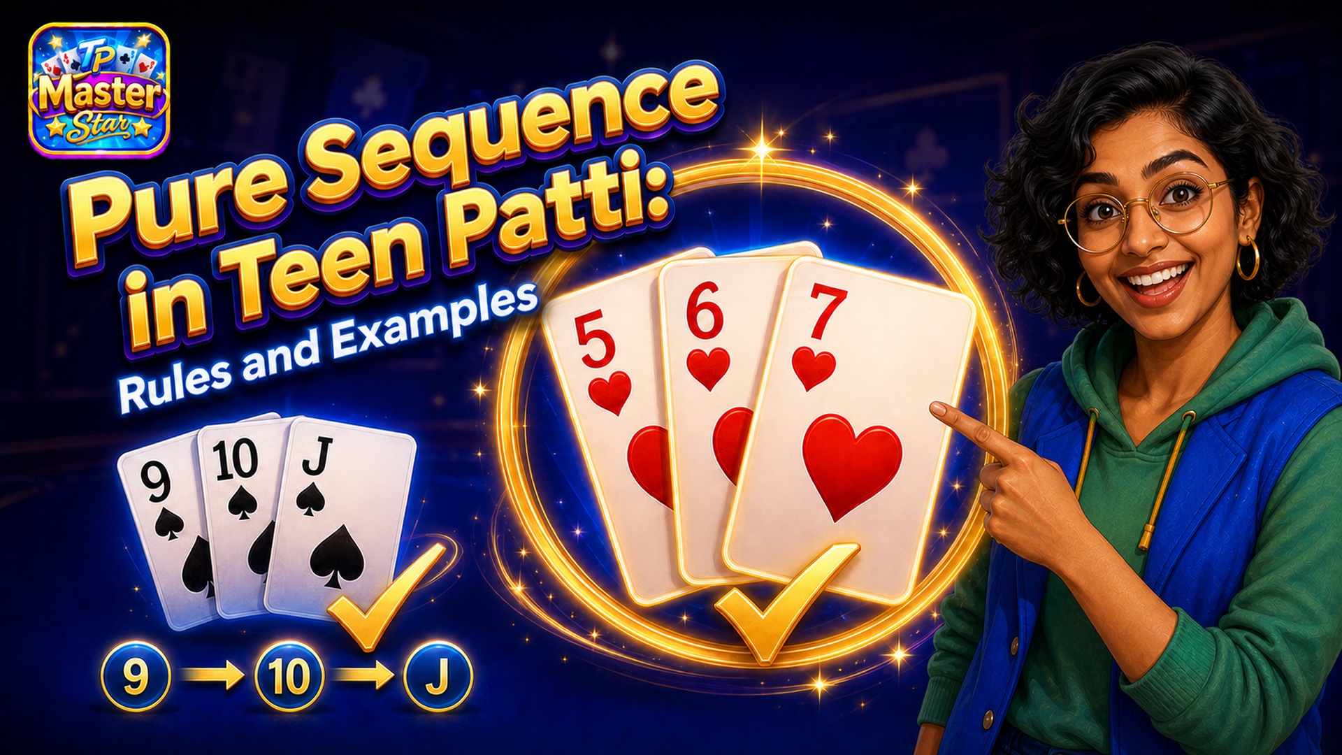 Pure Sequence in Teen Patti: Rules and Examples guide cover