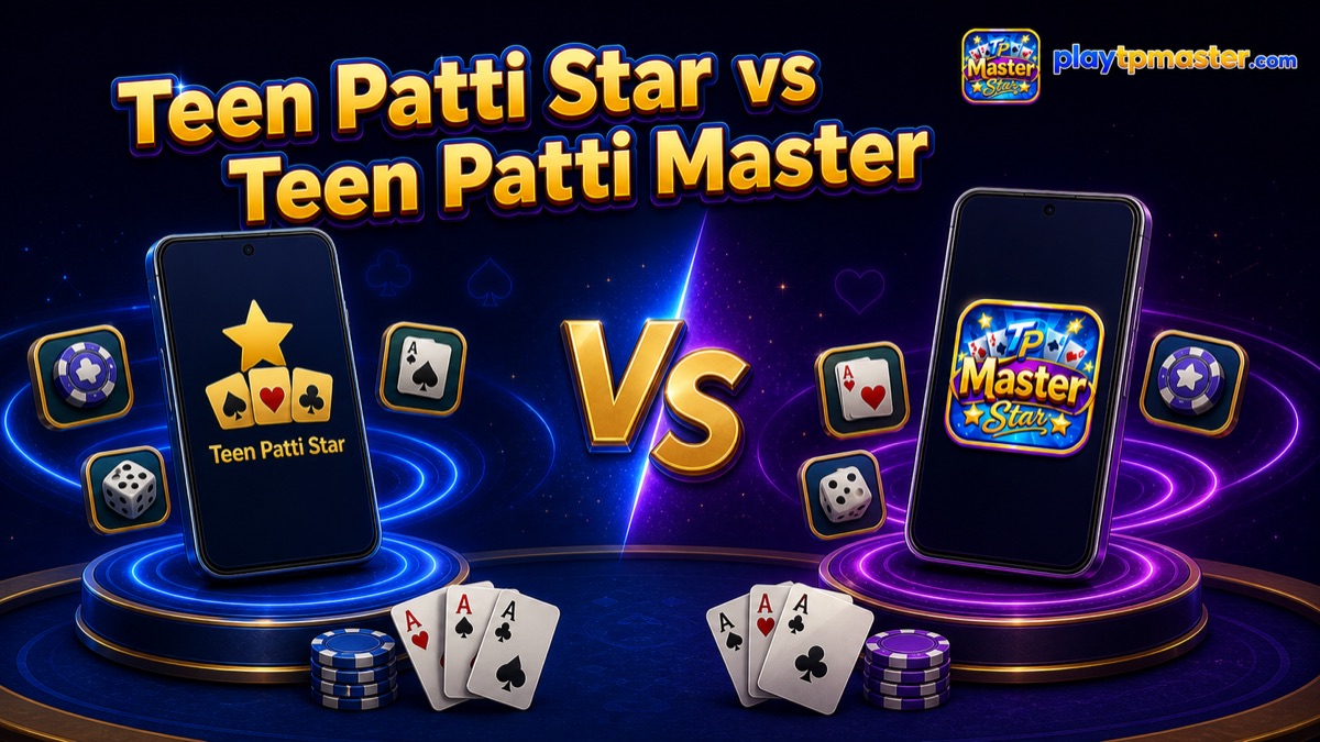 Teen Patti Star vs Teen Patti Master app comparison for identity, features and APK safety