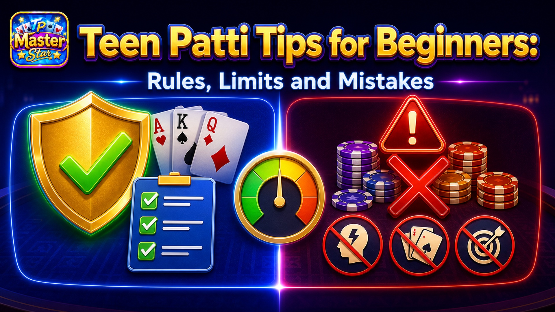 Teen Patti Tips for Beginners: Rules, Limits and Mistakes guide cover